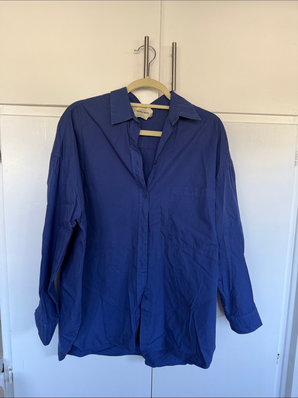 Shaina Mote Blue Button-Up Shirt